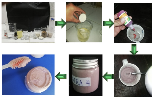 Pasta dental ecologica utilizando cascaras de huevo cascaras de platano semillas de zapallo y aloe vera